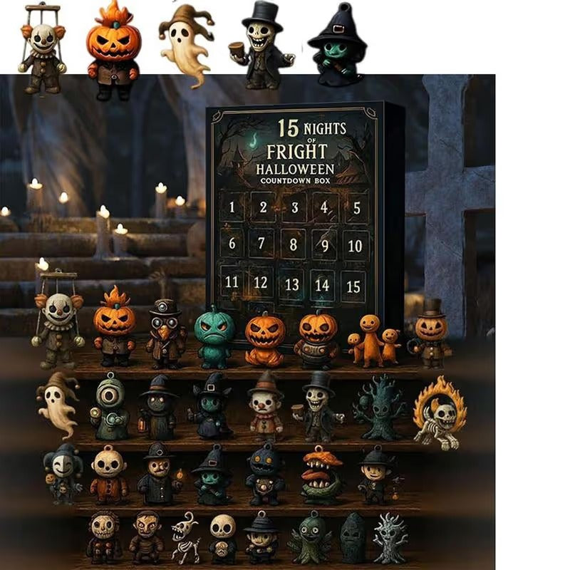 2026 Halloween Countdown Blindbag Set – 15 or 31 Nights of Fright