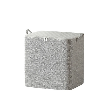 Large Capacity Quilt & Blanket Storage Bags – 4 Sizes, Gray Pattern, Foldable