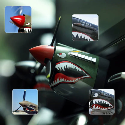 Air Freshener P-40 Warhawk Fighter Plane Model – Creative Propeller Car Fragrance