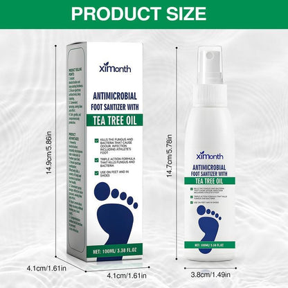 Tea Tree Foot Spray – Natural Odor Control, Antifungal & Moisturizing Care
