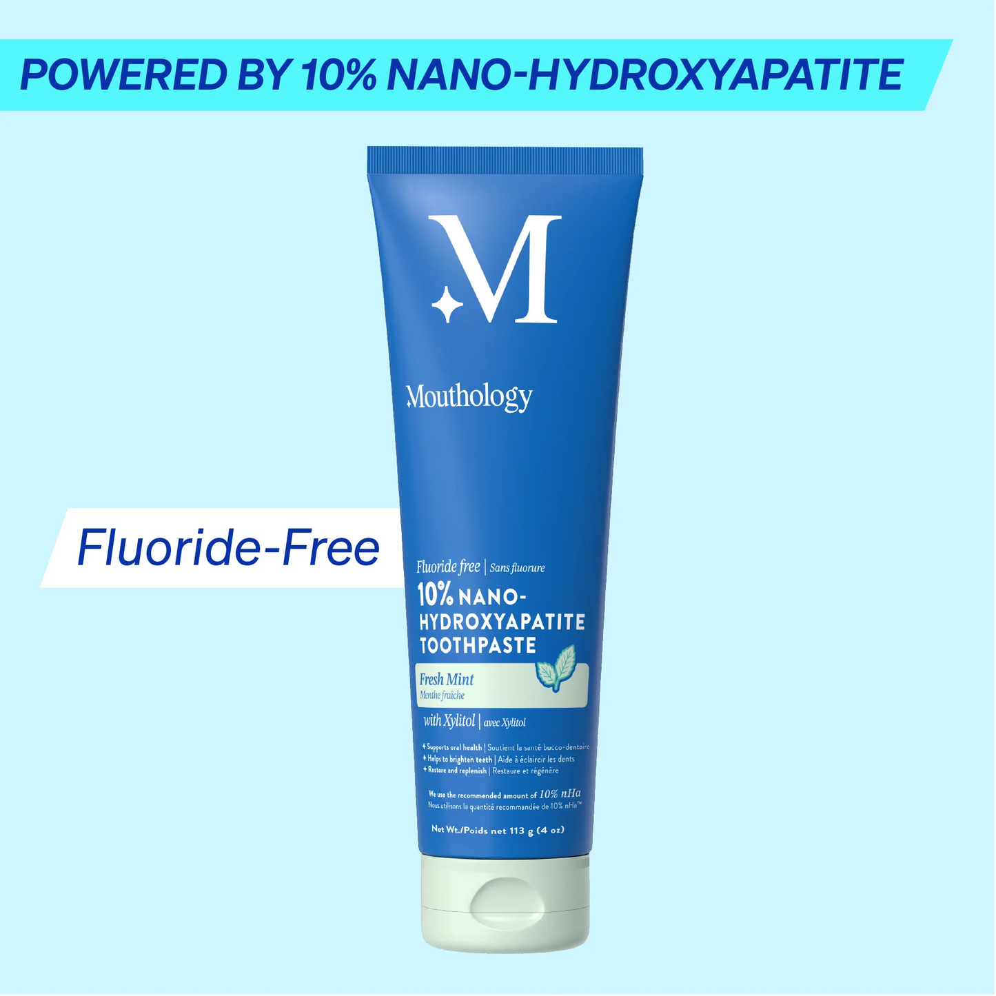 10% Nano-Hydroxyapatite Toothpaste – Natural Enamel Support, SLS & Fluoride Free