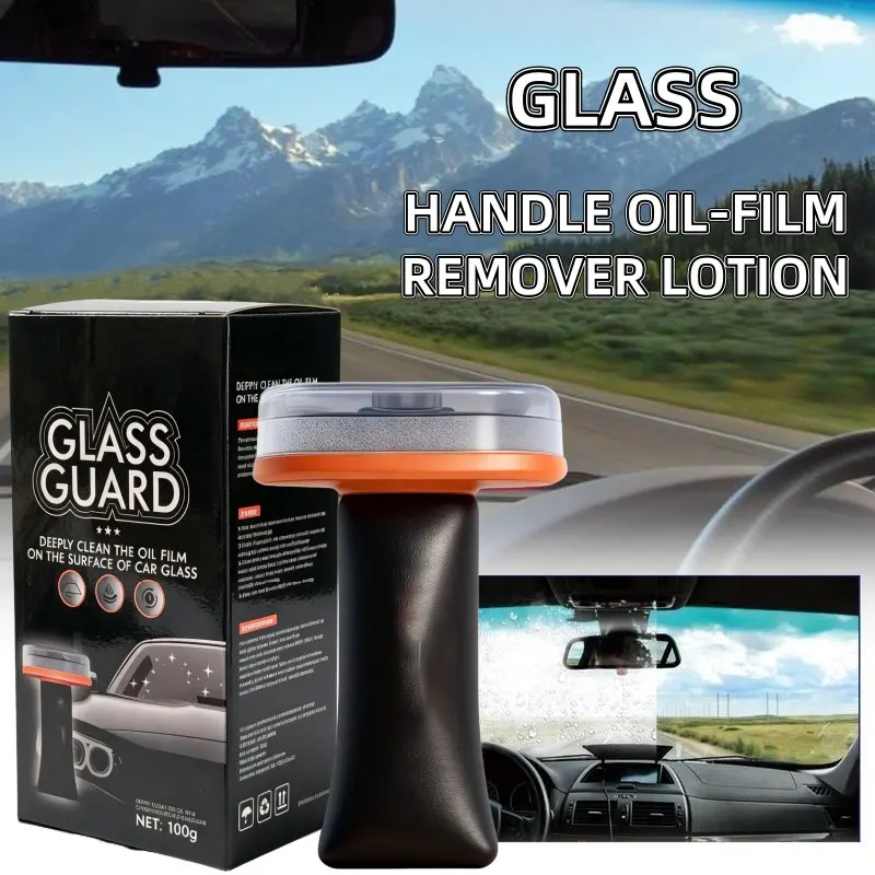 Car Glass Oil Film Remover – Fast, Streak-Free & Compact 100g