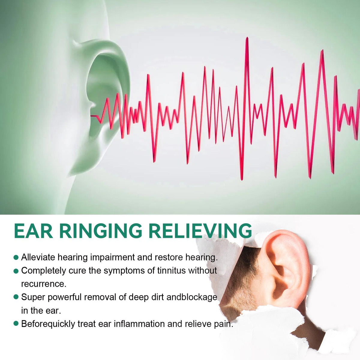Tinnitus Relief Ear Drops – Clean Wax, Soothe Ringing, Restore Comfort