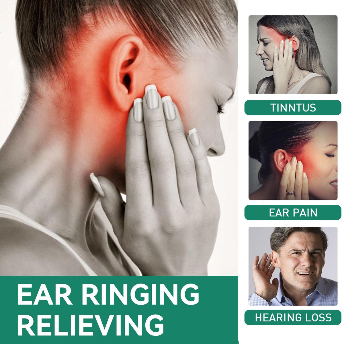 Tinnitus Relief Ear Drops – Clean Wax, Soothe Ringing, Restore Comfort