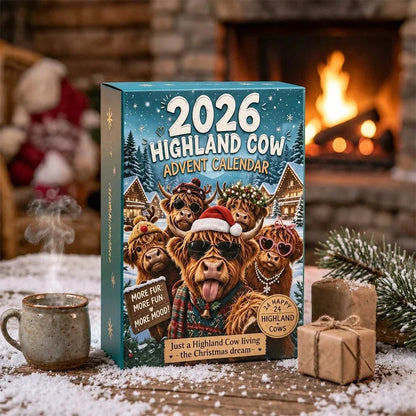 Highland Cow Advent Calendar 2026
