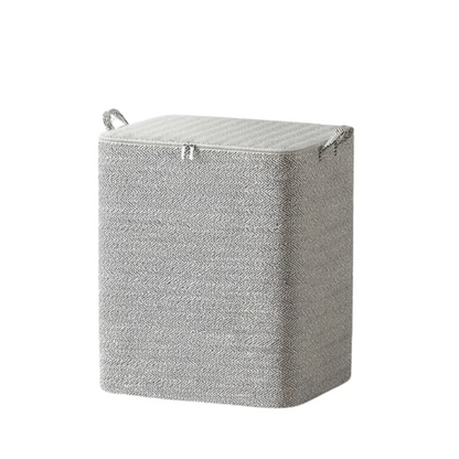 Large Capacity Quilt & Blanket Storage Bags – 4 Sizes, Gray Pattern, Foldable
