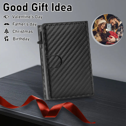 RFID Blocking Leather Wallet for Men