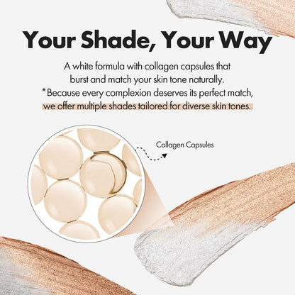 Blanc Cover Cream Stick with Brush – Color-Adapting Korean Foundation