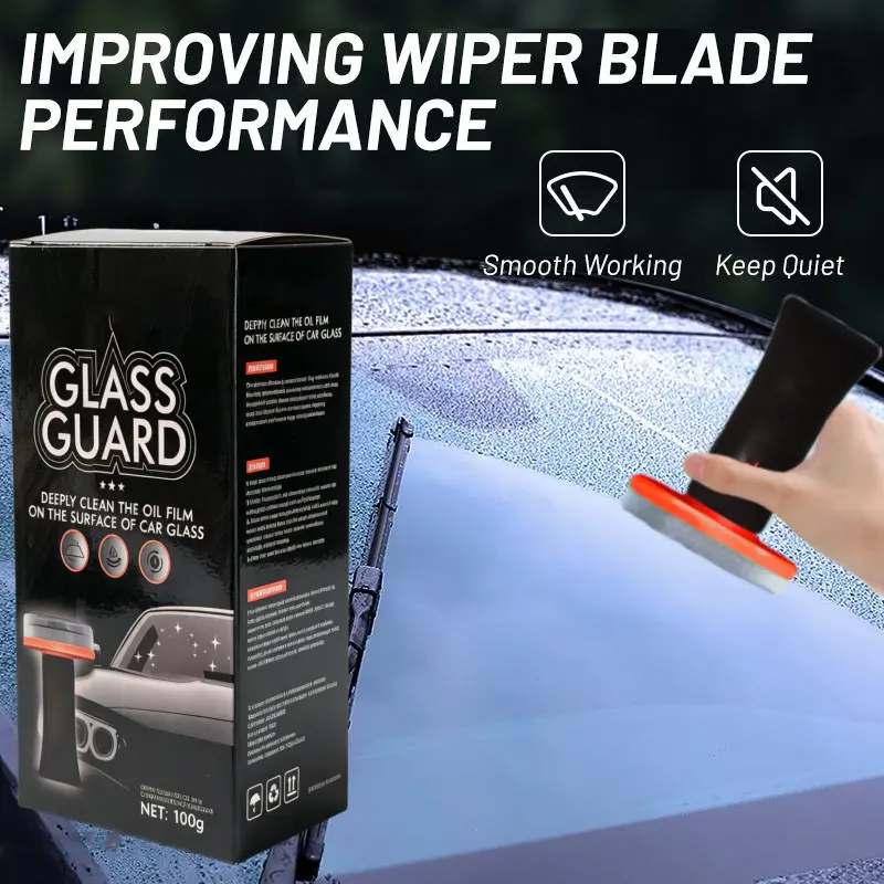 Car Glass Oil Film Remover – Fast, Streak-Free & Compact 100g
