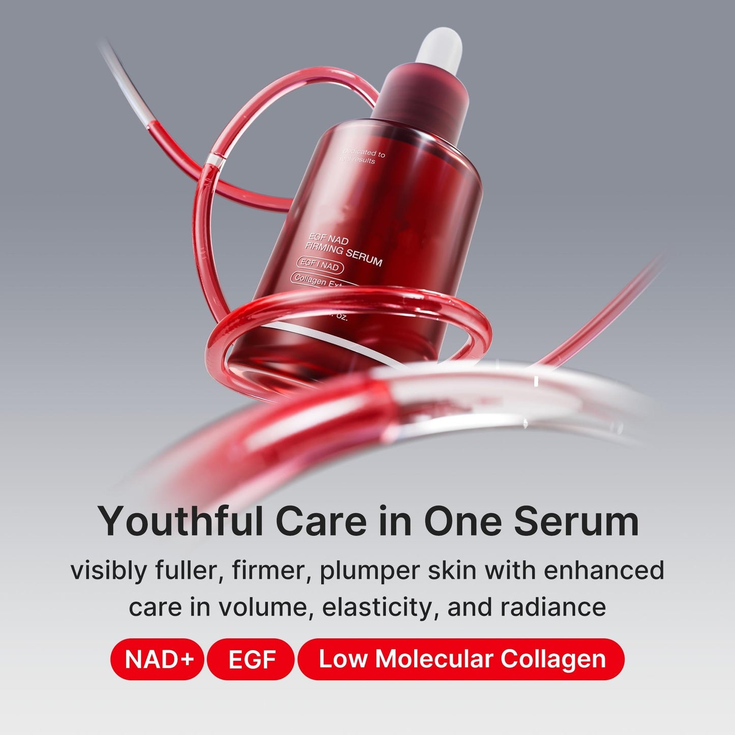 NAD+ EGF Firming Serum for Wrinkles, Elasticity & Glow