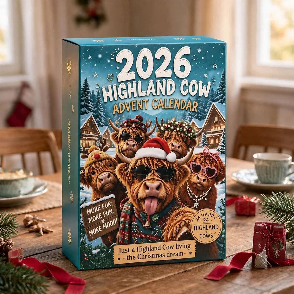 Highland Cow Advent Calendar 2026