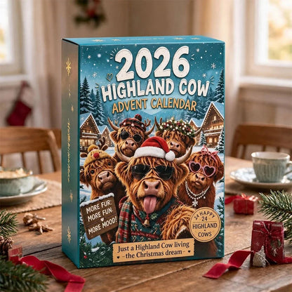 Highland Cow Advent Calendar 2026