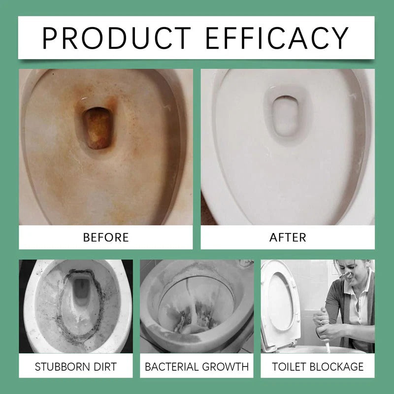 Molecular Rust Remover: Oxalic Acid Bathroom Cleaner – Dissolves Rust & Stains Instantly