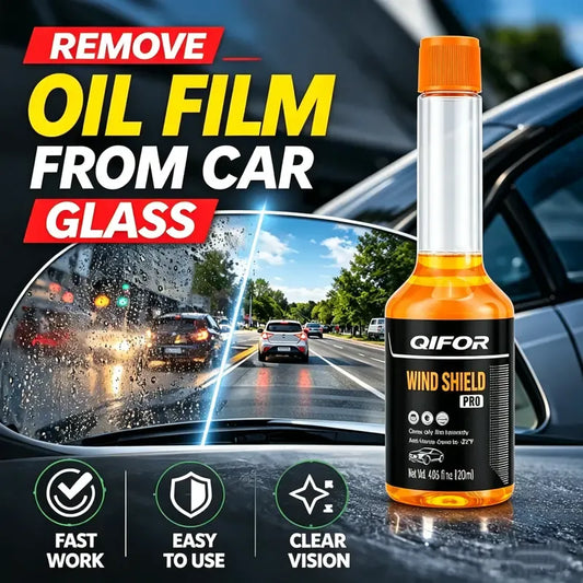 Car Glass Cleaner – Bug, Oil Film & Stain Remover