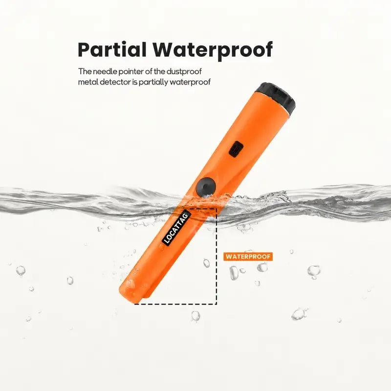 Handheld Metal Detector Pinpointer – 360° Precision Treasure Finder