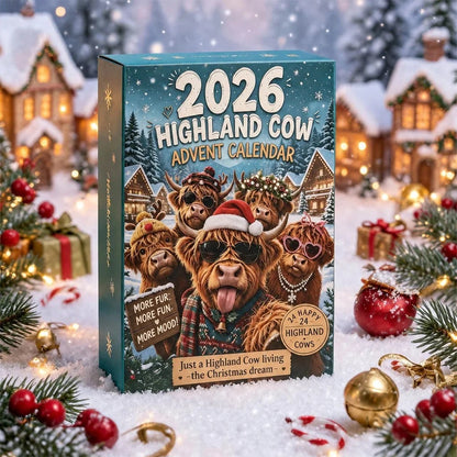 Highland Cow Advent Calendar 2026