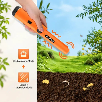 Handheld Metal Detector Pinpointer – 360° Precision Treasure Finder