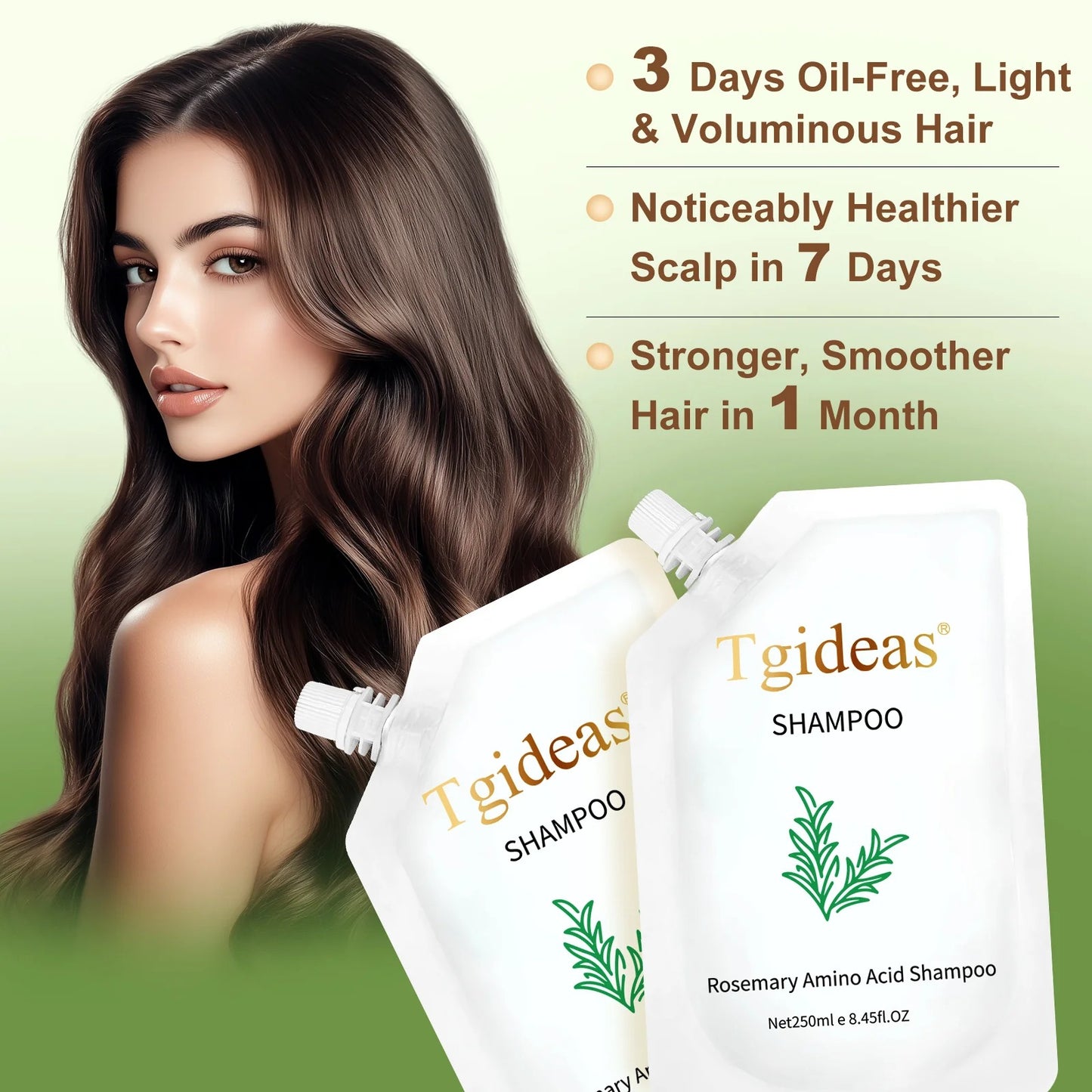 Amino Acid Volumizing Shampoo 2-Pack – Fuller, Thicker-Looking Hair, 8.45 fl oz Each