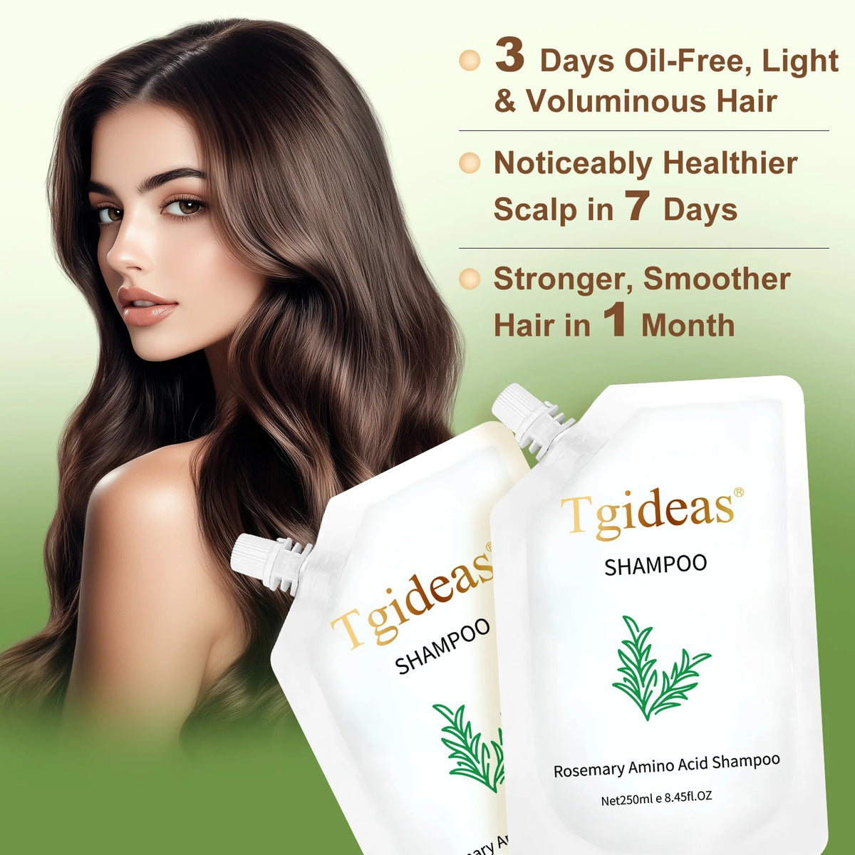 Amino Acid Volumizing Shampoo 2-Pack – Fuller, Thicker-Looking Hair, 8.45 fl oz Each
