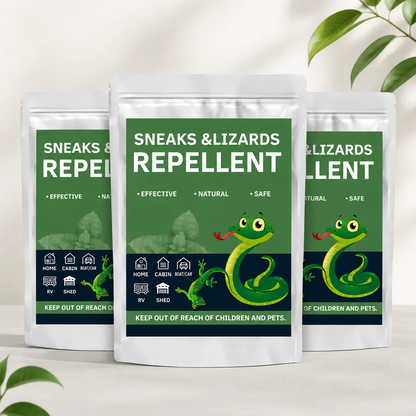 Natural Snake & Lizard Repellent Pouches – 10 Pack, Safe & Long-Lasting