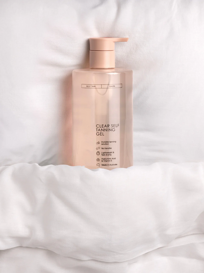 Clear Sun Tanning Gel – Natural Golden Glow, No Streaks