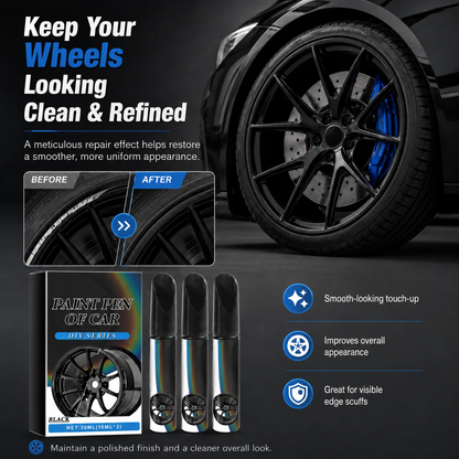 Wheel Scratch Eraser Pen – Instant Rim Repair, Perfect Color Match