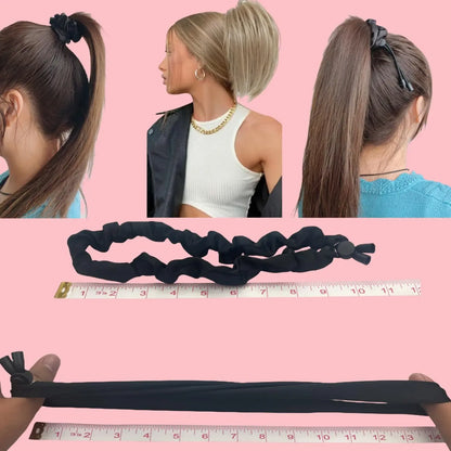 Adjustable Satin Hair Scrunchies – Soft & Secure for Thick Curly Hair (Buy 1 Get 1 Free🔥)