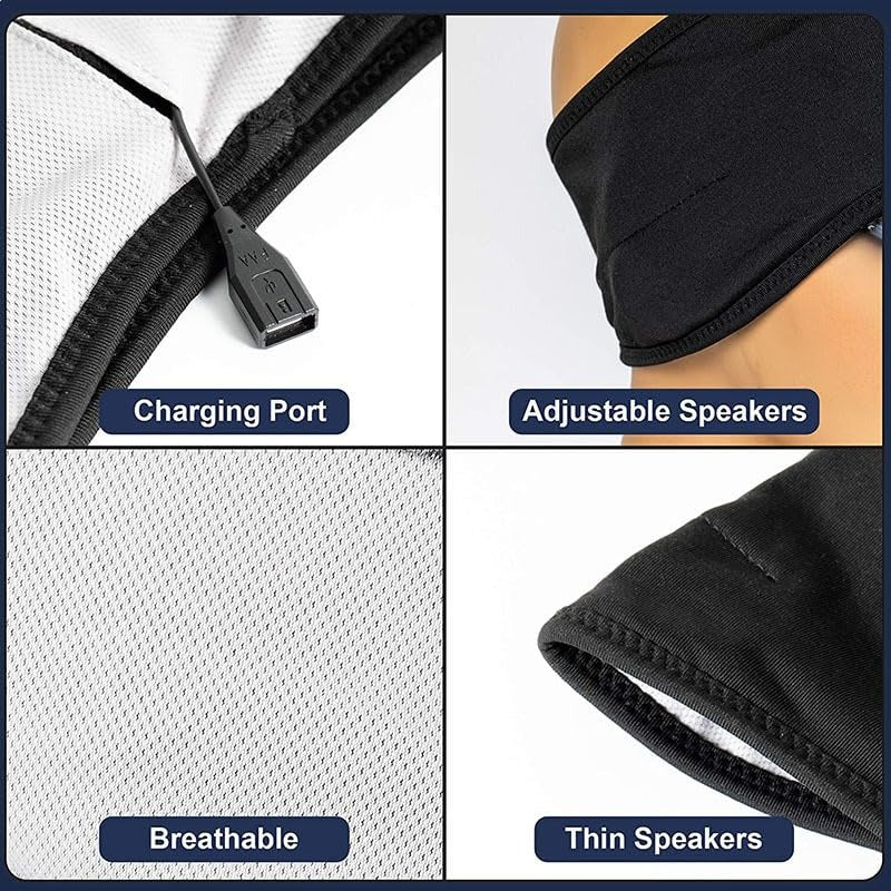 Bluetooth Sleep Headphones Headband for Sleeping & Sports