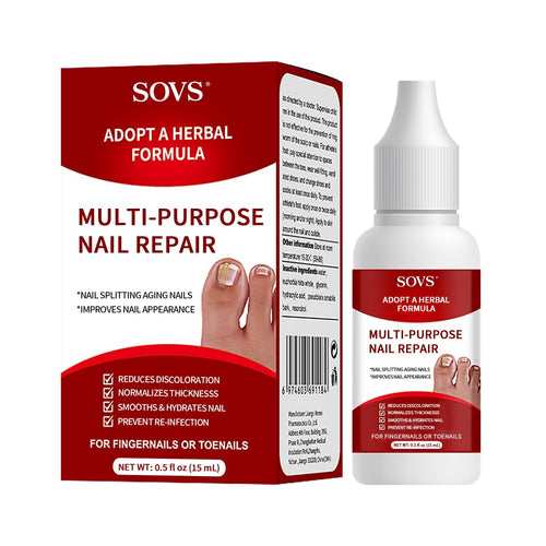 Multi-Purpose Nail Repair Treatment – Herbal Formula for Discolored, Thick & Damaged Nails