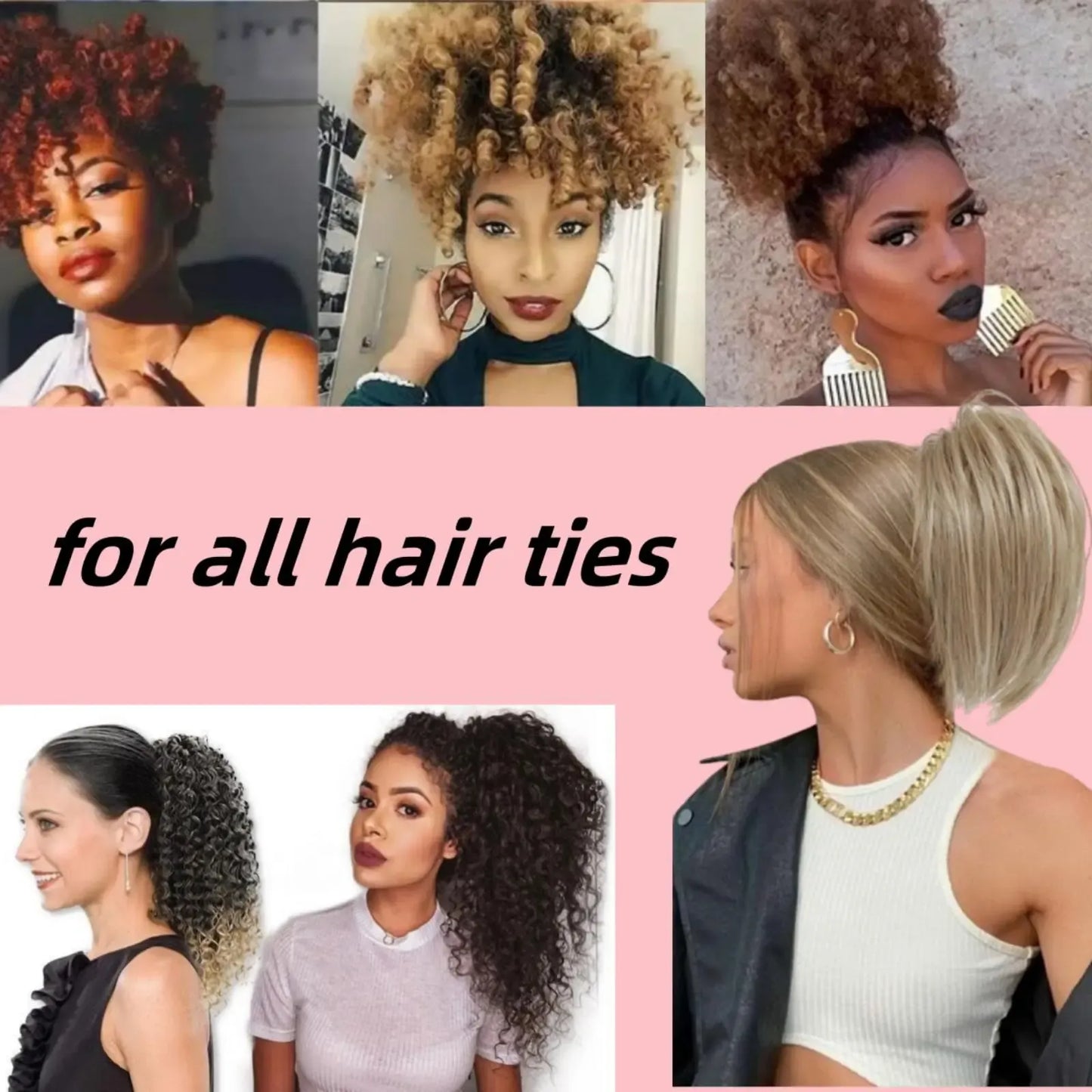Adjustable Satin Hair Scrunchies – Soft & Secure for Thick Curly Hair (Buy 1 Get 1 Free🔥)