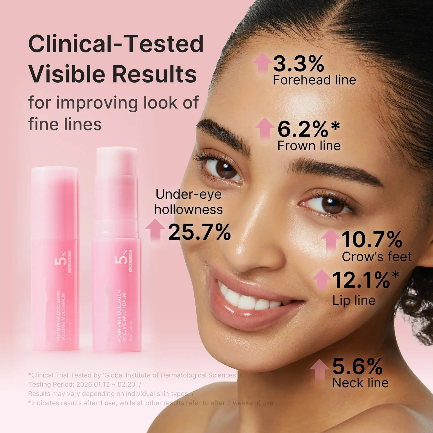 PDRN Pink Collagen Volume Multi Balm – Instant Glow & Hydration Stick