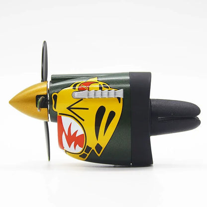Air Freshener P-40 Warhawk Fighter Plane Model – Creative Propeller Car Fragrance