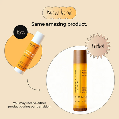 Turmeric & Lemon Lip Balm – Brightening & Nourishing for Dark or Smoker's Lips