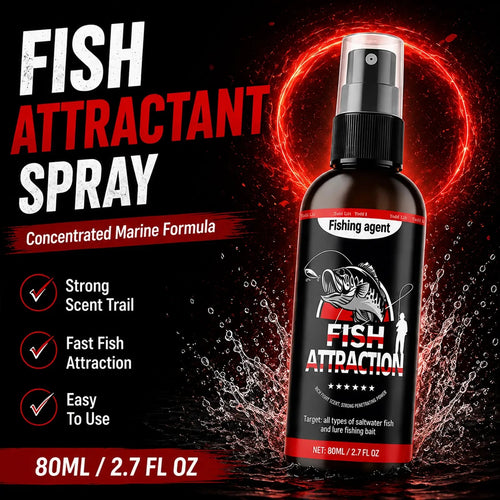 Concentrated Fish Attractant Spray – Marine Scent Formula for Lures & Soft Baits