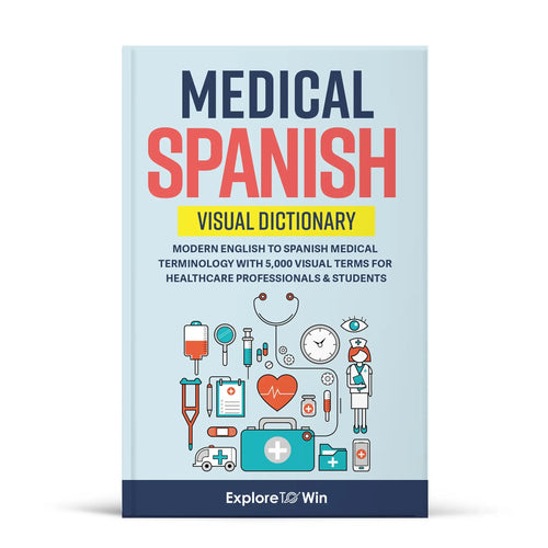 Medical Spanish Visual Pocket Dictionary – 5,000 Terms for Healthcare Professionals & Students