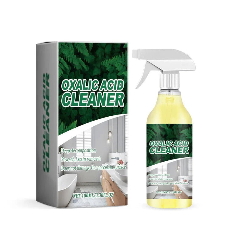 Molecular Rust Remover: Oxalic Acid Bathroom Cleaner – Dissolves Rust & Stains Instantly