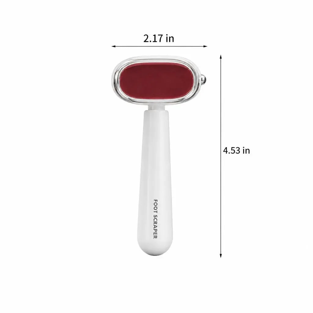 Dual-Sided Foot Callus Remover – 5-Pack Disposable Stainless Steel Scraper Set