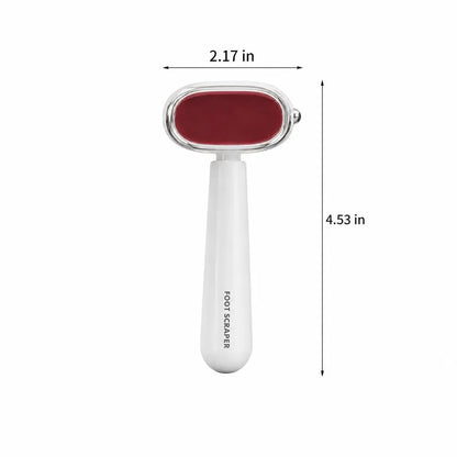Dual-Sided Foot Callus Remover – 5-Pack Disposable Stainless Steel Scraper Set