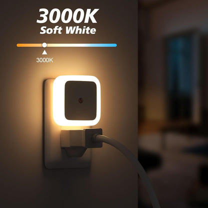 Plug-In Night Lights – Gentle LED Illumination for Home