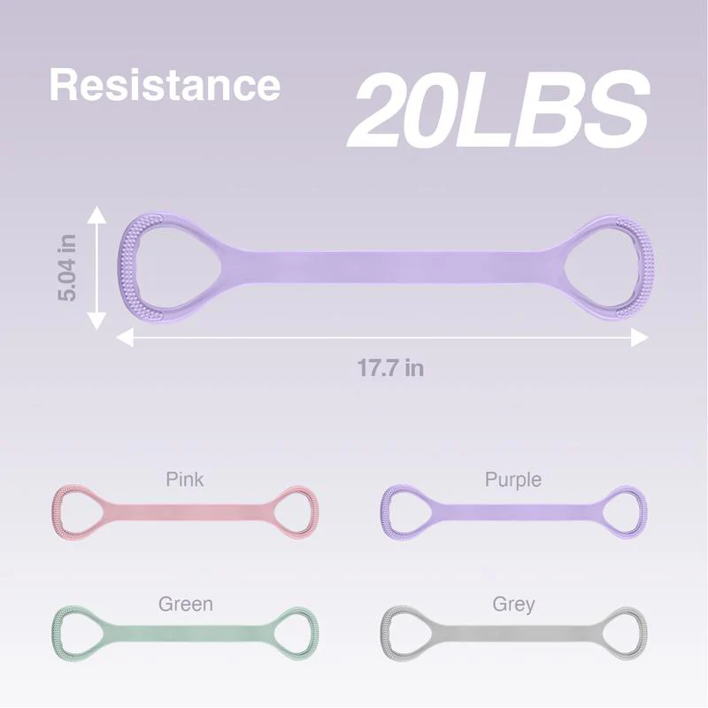 Figure 8 Resistance Bands for Women – Full Body Toning & Stretch Training