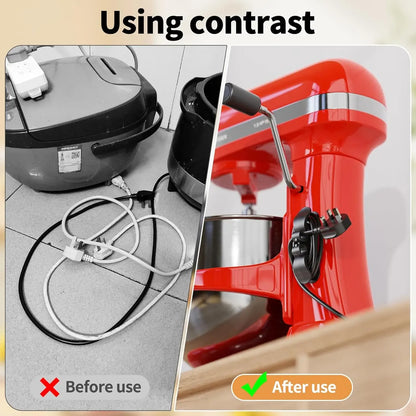 10-Pack Kitchen Appliance Cord Organizer – Tidy Wires, Clean Counter