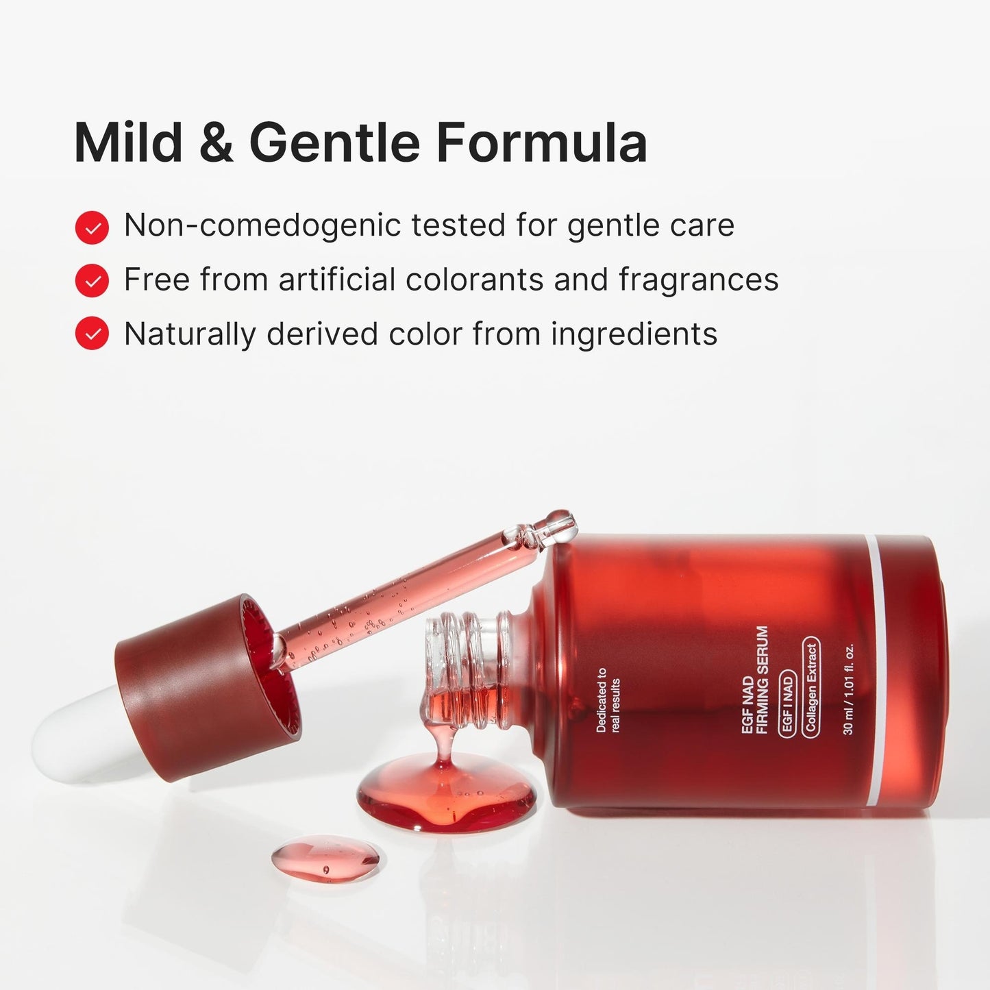 NAD+ EGF Firming Serum for Wrinkles, Elasticity & Glow