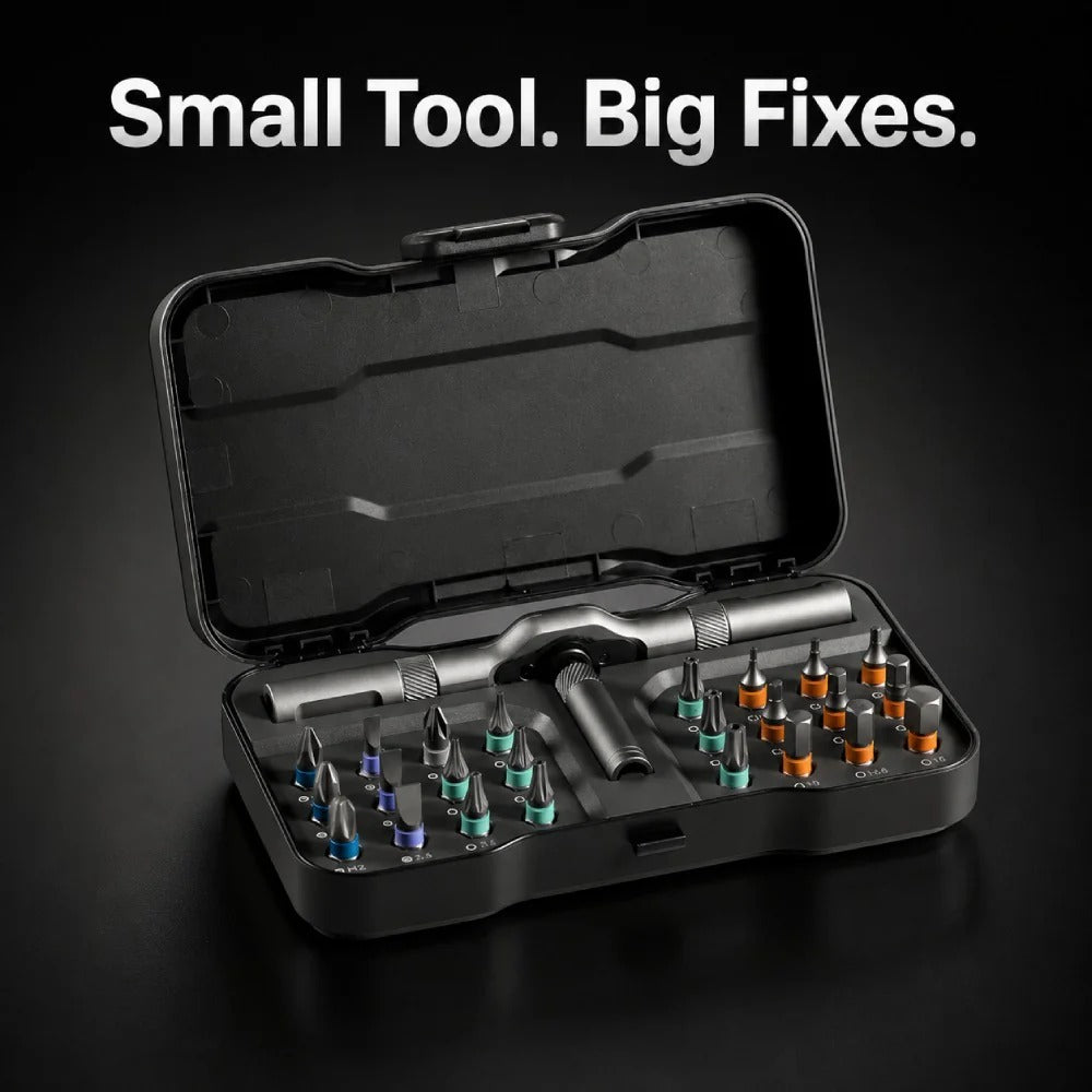 24-in-1 Magnetic Multi-Bit Screwdriver Set – 2026 Upgrade, All-in-One Toolbox Companion