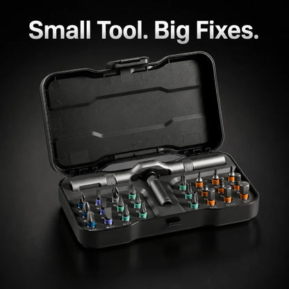 24-in-1 Magnetic Multi-Bit Screwdriver Set – 2026 Upgrade, All-in-One Toolbox Companion