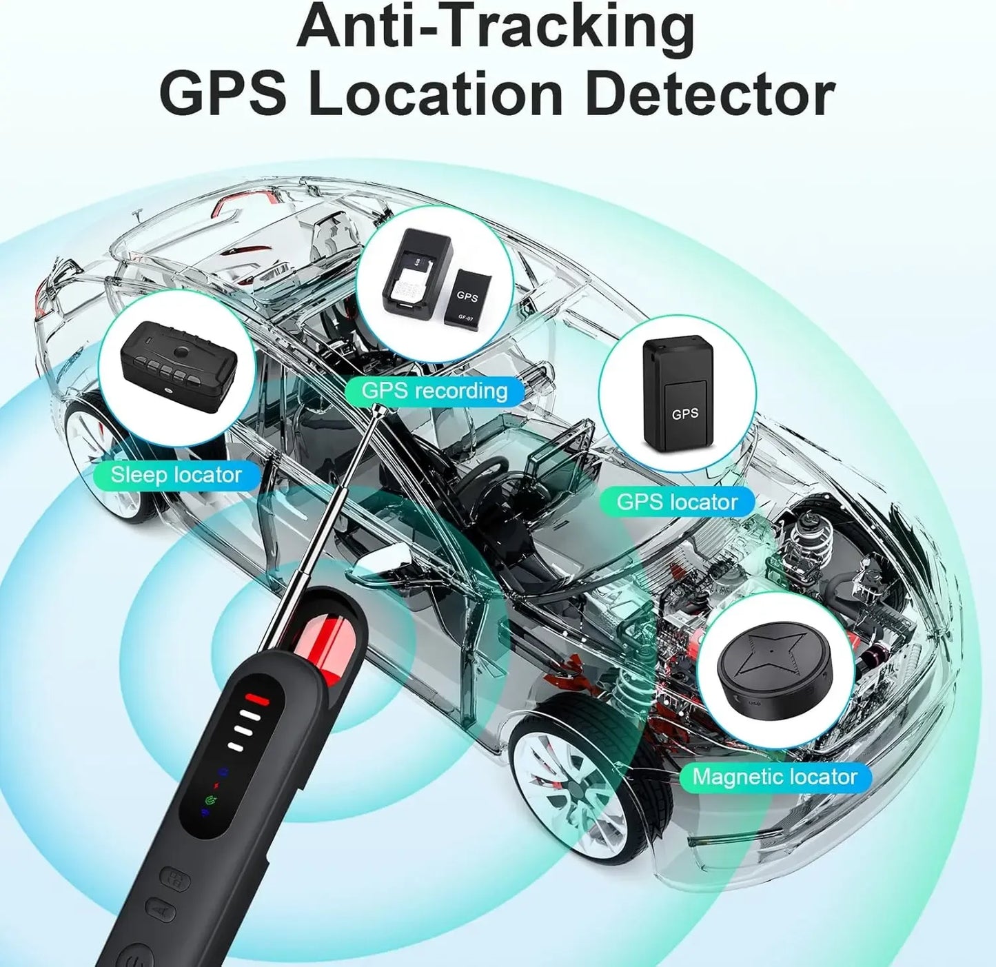 Hidden Camera Detector – RF, WiFi & Infrared Bug Finder