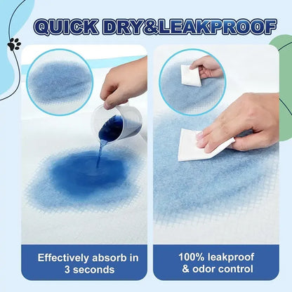 13×18" Super Absorbent Puppy Pads – Leak-Proof Dog Training Pads