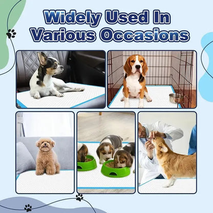 13×18" Super Absorbent Puppy Pads – Leak-Proof Dog Training Pads