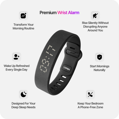 Premium Wrist Alarm – A Gentle Wake-Up Solution for ADHD & Autistic Kids