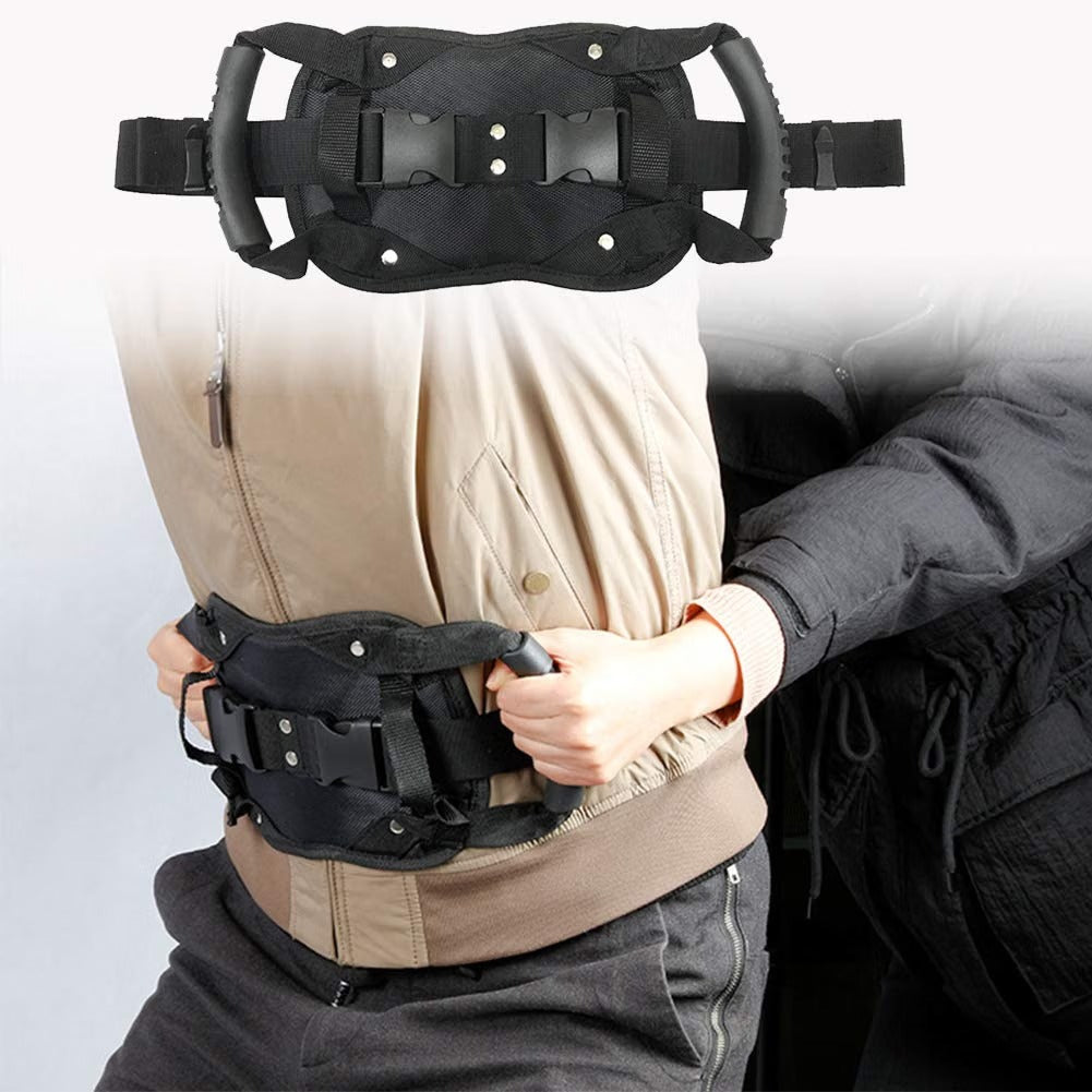 Universal Motorcycle Passenger Seat Handle – Adjustable Non-Slip Grip