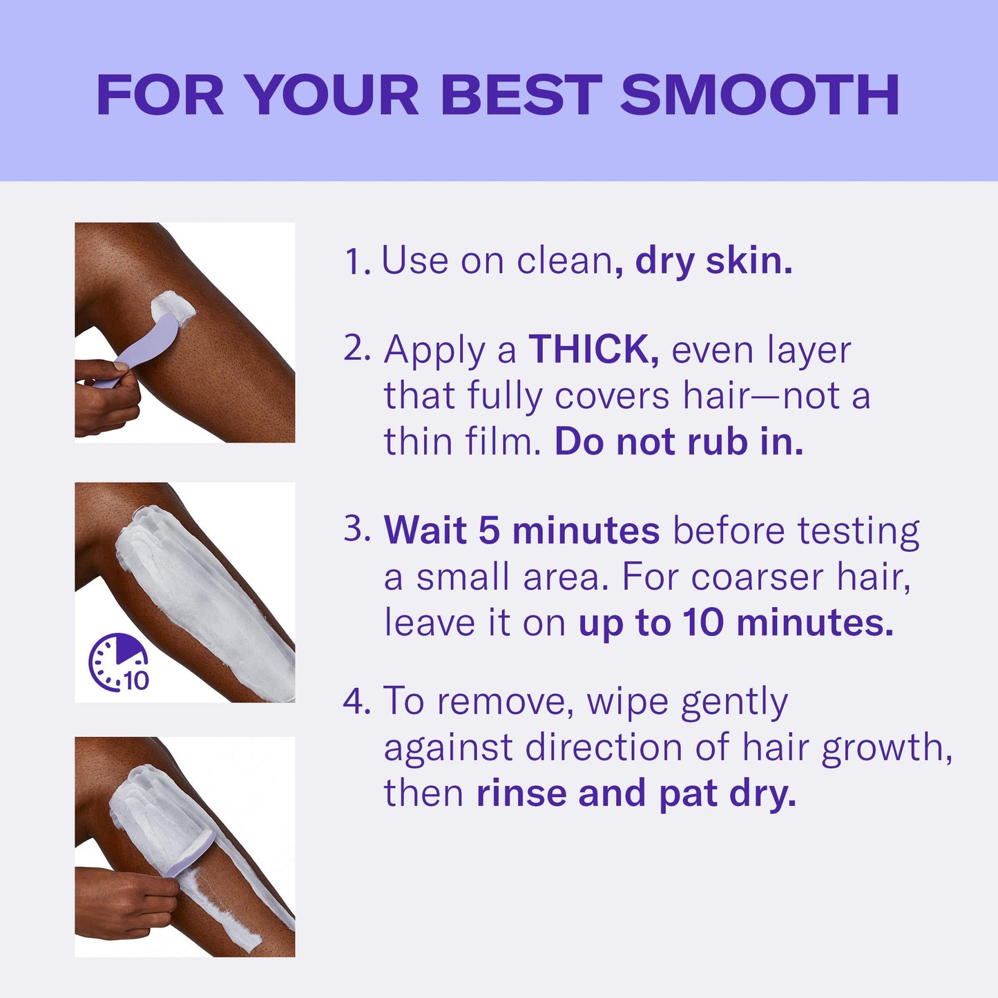 Body Hair Removal Cream for Women & Men